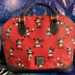 Dooney & Bourke Red Mickey Mouse Satchel